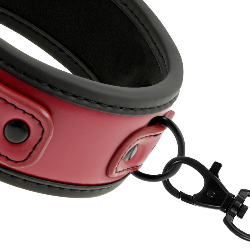 Fetish Submissive Dark Room Neoprene Lining Chain Necklace | Niks.fi verkkokauppa