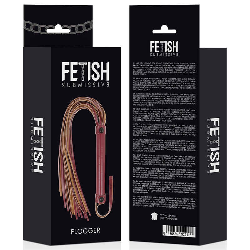 Fetish Submissive Dark Roomvegan Leather Whip | Niks.fi verkkokauppa