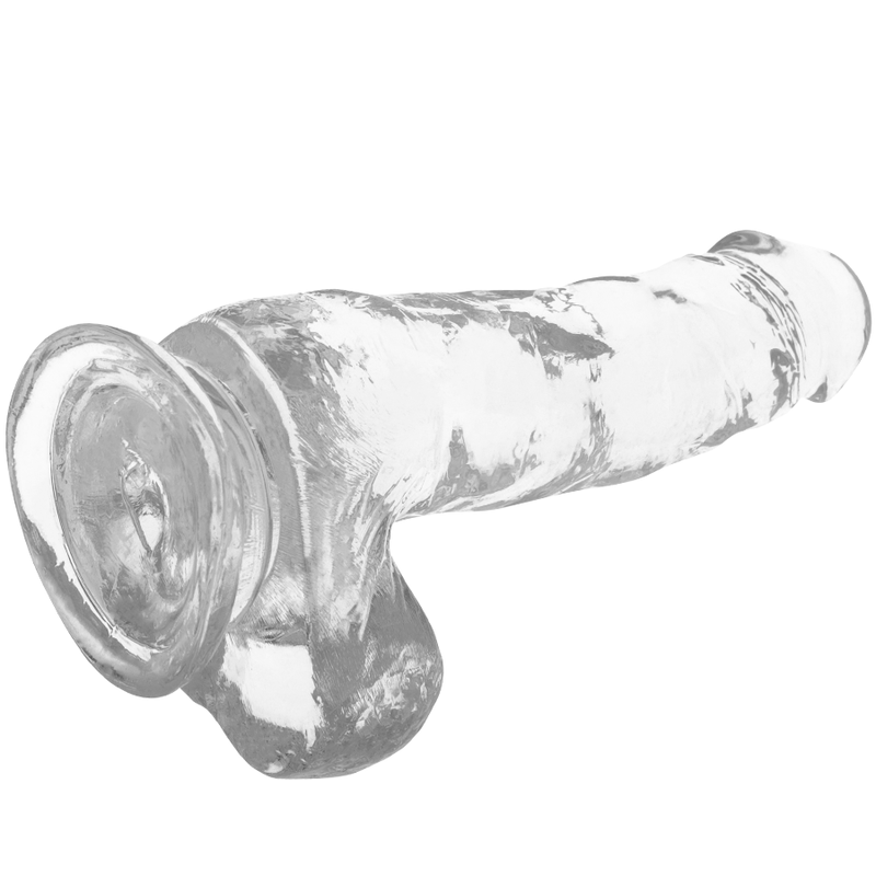 X Ray Harness + Clear Cock With Balls 18.5 Cm -O 3.8 Cm | Niks.fi verkkokauppa