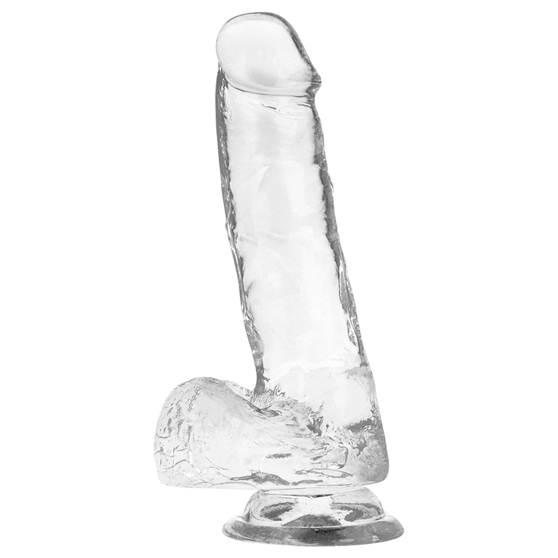 X Ray Harness + Clear Cock With Balls 18.5 Cm -O 3.8 Cm | Niks.fi verkkokauppa