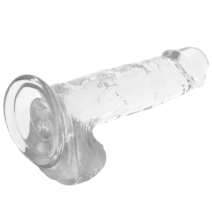 X Ray Harness + Clear Cock With Balls 20 Cm -O 4.5 Cm | Niks.fi verkkokauppa