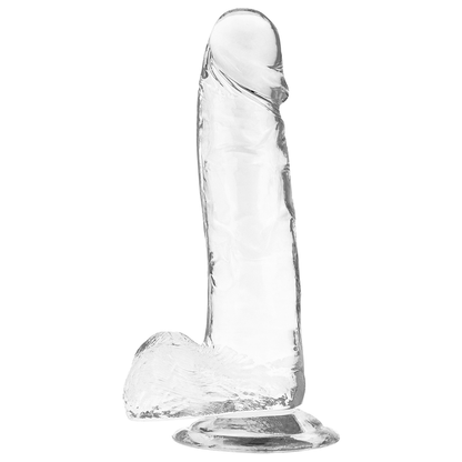 X Ray Harness + Clear Cock With Balls 20 Cm -O 4.5 Cm | Niks.fi verkkokauppa
