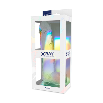 X Ray Harness + Cock With Balls 22 Cm -O 4.6 Cm | Niks.fi verkkokauppa