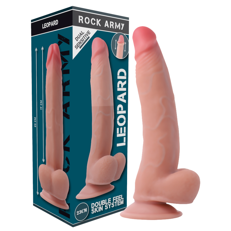 Rockarmy Harness + Dual Density Leopard 23 Cm -O 4.77 Cm | Niks.fi verkkokauppa