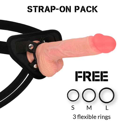 Rockarmyharness + Liquid Silicone Premium Spitfire Realistic 21 Cm -O4.62 Cm | Niks.fi verkkokauppa