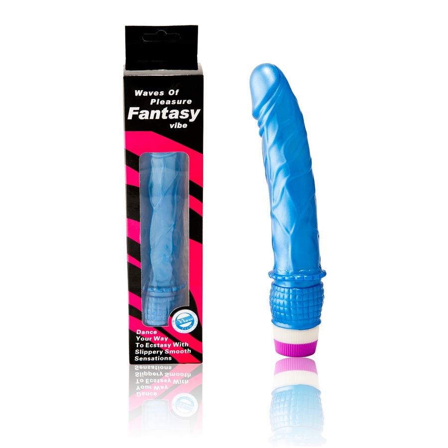 Baile Waves Of Pleasure Vibrator 23 Cm Blue | Niks.fi verkkokauppa