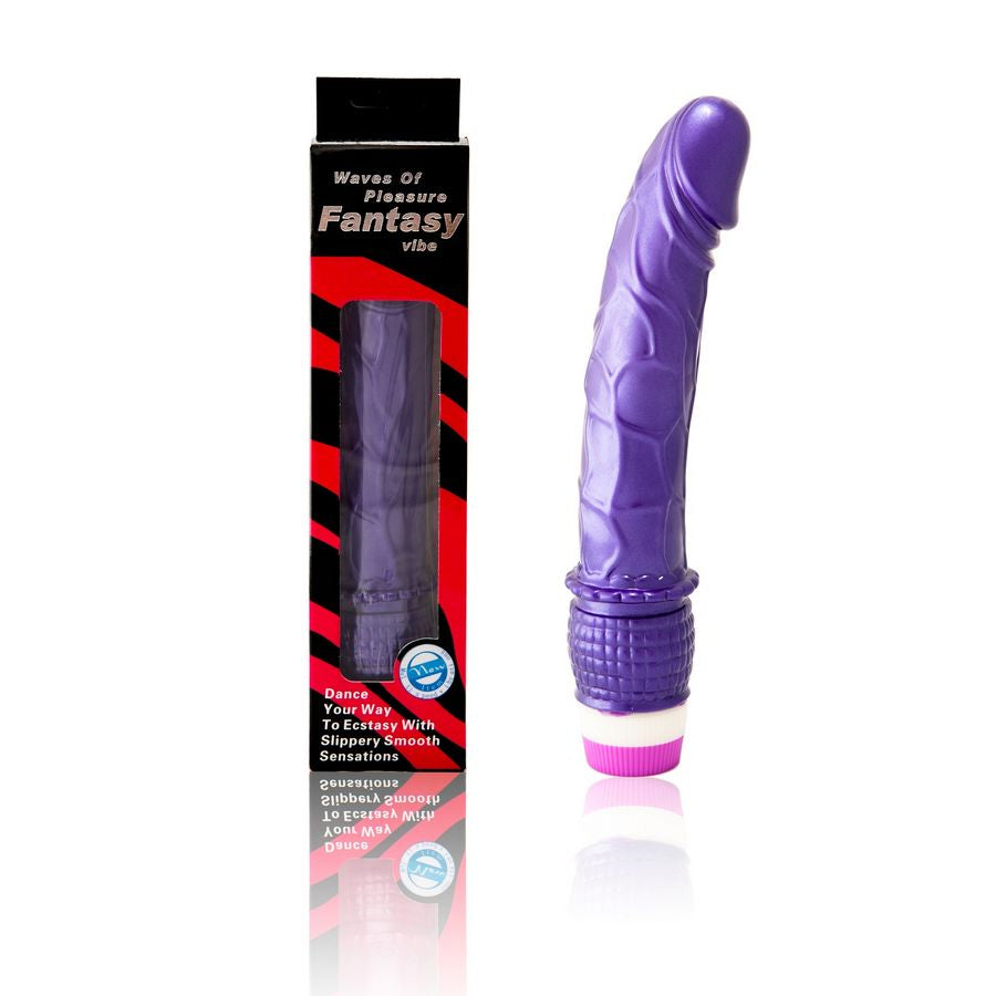 Baile Waves Of Pleasure Vibrator 23 Cm Purple | Niks.fi verkkokauppa