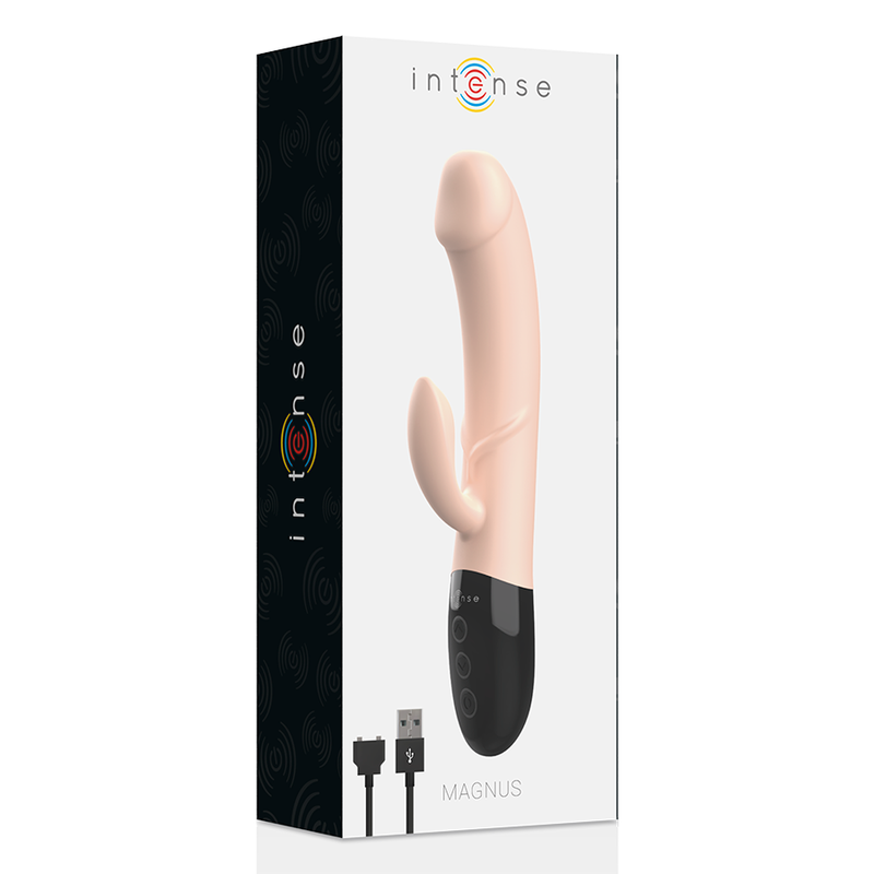 Intense Magnus Dual Natural Rechargeable Vibrator | Niks.fi verkkokauppa