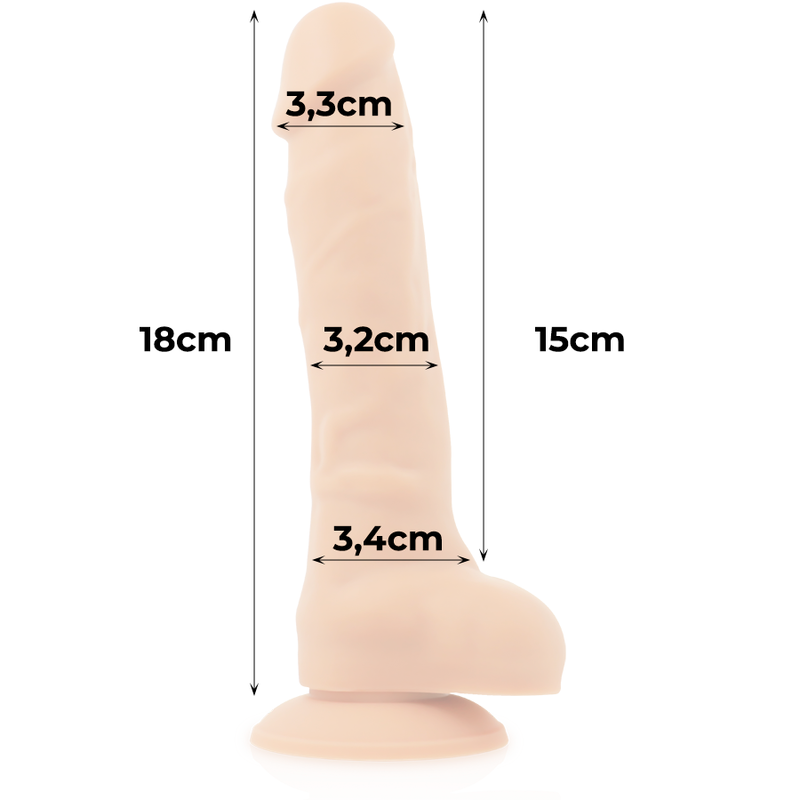 Cock Miller Harness + Silicone Density Articulable Cocksil 18 Cm | Niks.fi verkkokauppa