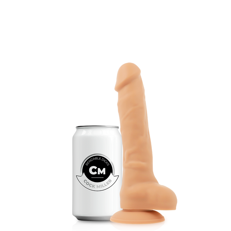 Cock Miller Harness + Silicone Density Articulable Cocksil 18 Cm | Niks.fi verkkokauppa