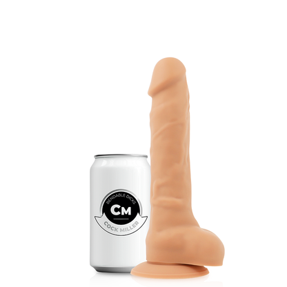 Cock Miller Harness + Silicone Density Articulable Cocksil 19.5 Cm | Niks.fi verkkokauppa