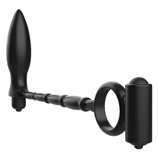 Addicted Toys Anal Plug With Vibratory Ring | Niks.fi verkkokauppa