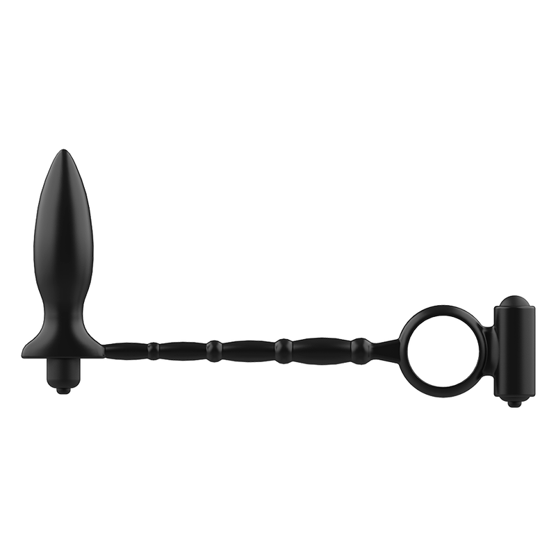 Addicted Toys Anal Plug With Vibratory Ring | Niks.fi verkkokauppa