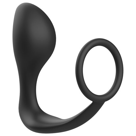 Addicted Toys Anal Plug With Black Silicone Ring | Niks.fi verkkokauppa