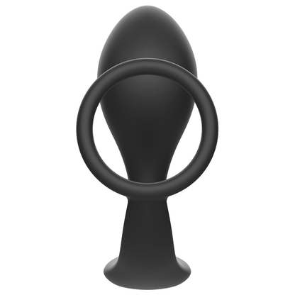 Addicted Toys Anal Plug With Black Silicone Ring | Niks.fi verkkokauppa