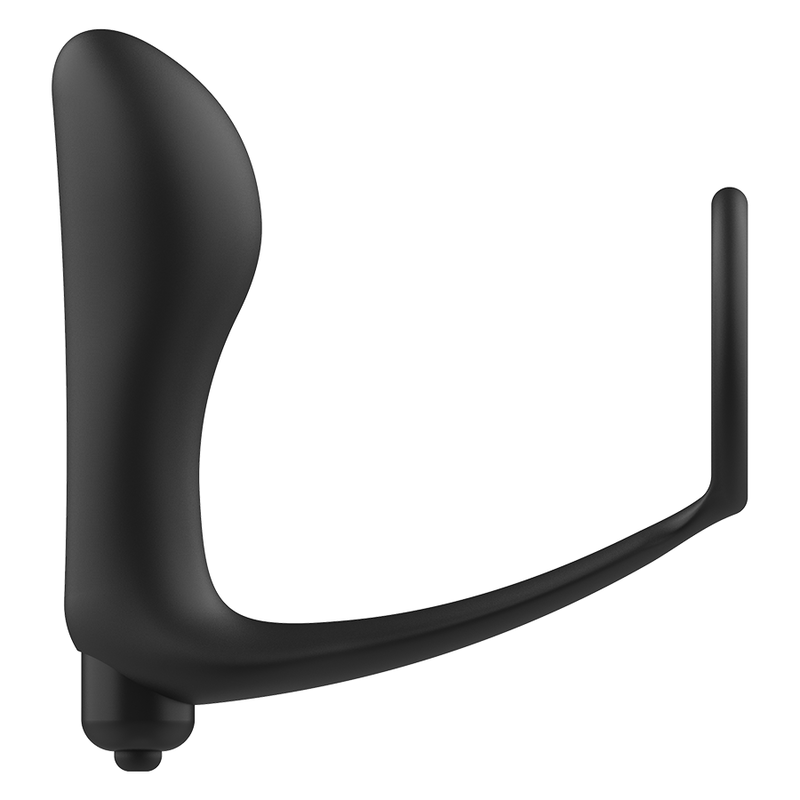Addicted Toys Vibratory Anal Plug With Penis Ring | Niks.fi verkkokauppa