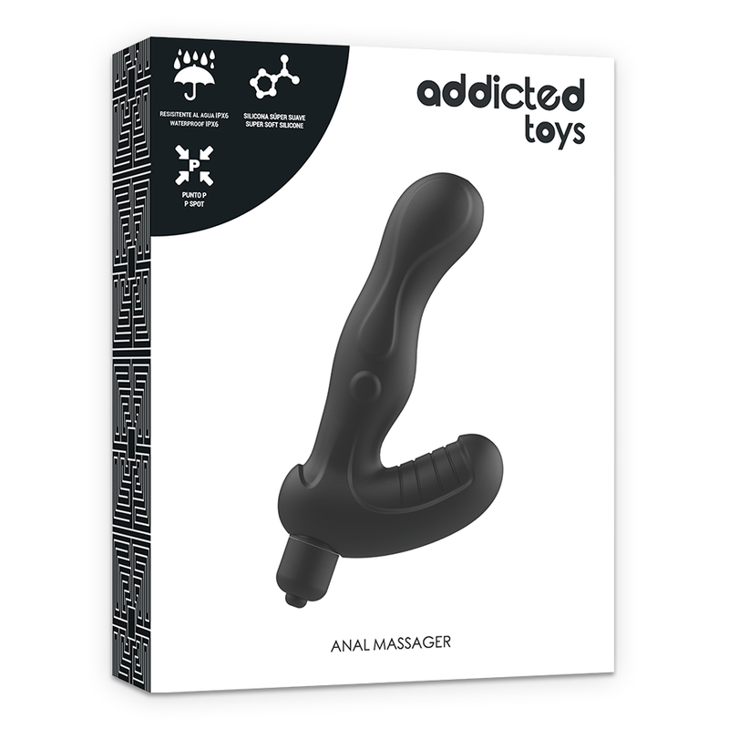 Addicted Toys P-Spot Vibe Silicone Prostate Anal Stimulator | Niks.fi verkkokauppa