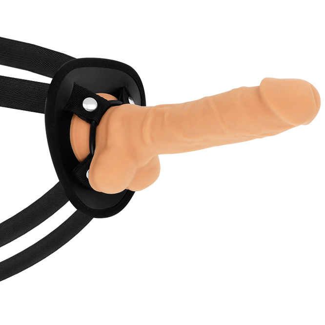 Cock Miller Harness + Silicone Density Articulable Cocksil 18 Cm | Niks.fi verkkokauppa