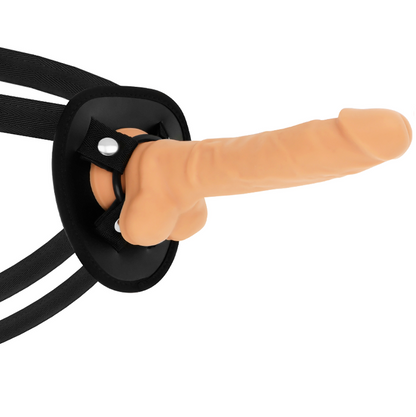 Cock Miller Harness + Silicone Density Articulable Cocksil 19.5 Cm | Niks.fi verkkokauppa